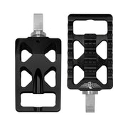 Heinz Bikes MX Footpegs In Black For Harley-Davidson 2018-2025 Softail & 2021-2025 Sportster RH Models