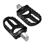 Heinz Bikes MX Driver Footpegs In Black For Harley-Davidson 2018-2025 Softail & 2021-2025 Sportster RH Models