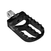 Heinz Bikes MX Driver/Passenger Footpegs In Black For Harley-Davidson 1991-2017 Dyna, 1981-2022 Sportster & 1984-2017 Softail Models