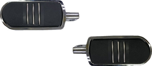 Drag Specialties Sweeper Foot Pegs Fits Harley-Davidson Softail Models 1988-1990