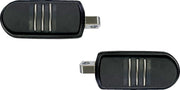 Drag Specialties Sweeper Foot Pegs Fits Harley-Davidson Softail Models 1988-1990