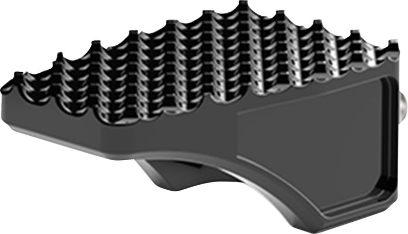 LA Choppers County Line Foot Pegs Black Rear Billet Aluminium Pair
