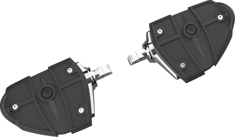 Ciro RydeCulture™ Foot Rests Foot Pegs Chrome Silver Pair