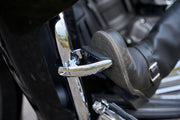 Ciro RydeCulture™ Foot Rests Foot Pegs Chrome Silver Pair