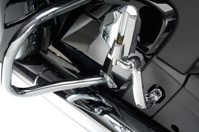 Ciro RydeCulture™ Foot Rests Foot Pegs Chrome Silver Pair