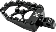 Burly Brand MX Evolution Pegs for 1997-2022 Harley-Davidson Foot Pegs Black Square Aluminium Pair