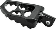 Burly Brand MX Evolution Pegs for 1997-2022 Harley-Davidson Foot Pegs Black Square Aluminium Pair