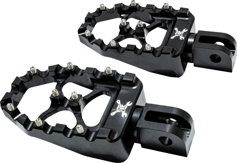 Burly Brand MX Evolution Pegs for 2018-2025 Harley-Davidson Foot Pegs Pair