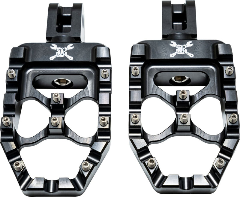 Burly Brand MX Evolution Pegs for 2018-2025 Harley-Davidson Foot Pegs Pair