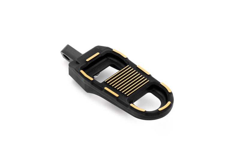Drag Specialties ADJUSTABLE FOOTPEGS Foot Pegs Gold Black Left Right Folding Aluminium Pair #RGK2-B003-BDG