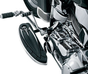 Kuryakyn Zombie Driver Floorboard Covers For Harley-Davidson Touring, Trike, Softail & Dyna Switchback Motorcycles In Chrome