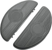 Drag Specialties Vintage Half-moon Style Floorboards #17-0418LB