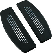 Kuryakyn Premium Inserts For Harley-Davidson Traditional Driver Floorboard In Black #KUR7553