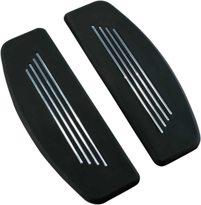 Kuryakyn Premium Inserts For Harley-Davidson Traditional Driver Floorboard In Black #KUR7553