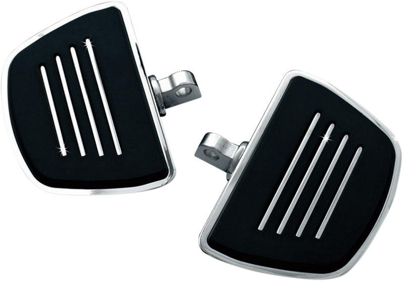 Kuryakyn Premium Mini Boards With Male Mount Adaptors In Chrome #KUR4392