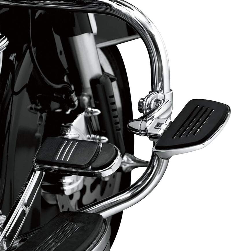 Kuryakyn Premium Mini Boards With Male Mount Adaptors In Chrome #KUR4392