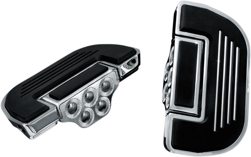 Kuryakyn Premium Folding Floorboards For Driver Or Passenger In Chrome