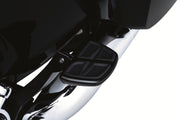 Kuryakyn Kinetic Mini Boards With Male Mount Adaptors In Gloss Black
