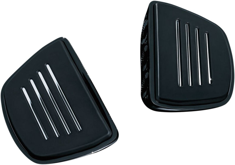 Kuryakyn Premium Mini Boards Without Male Adaptors In Gloss Black #KUR7579