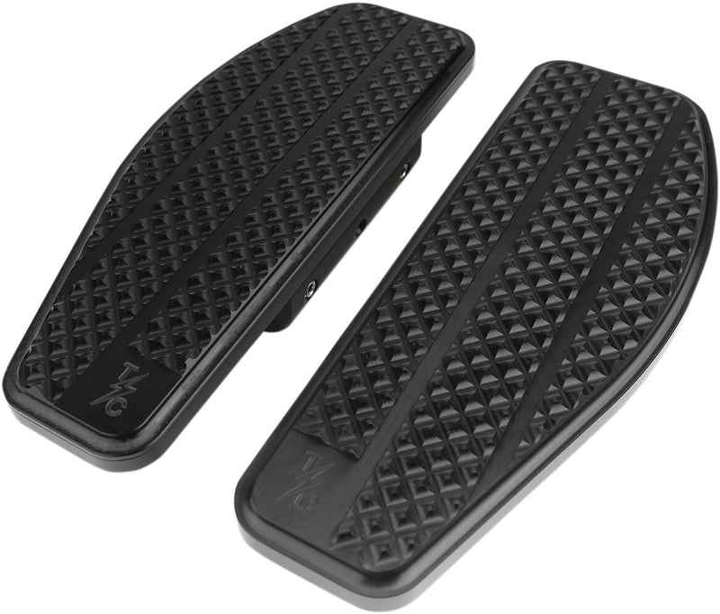 Bagger Floorboards Anodised| Black Dyna,
Softail,
Classic,
Touring,
Trike