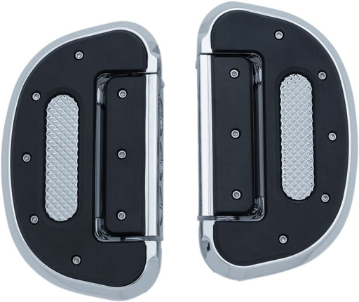 Kuryakyn Heavy Industry Folding Floorboards In Chrome