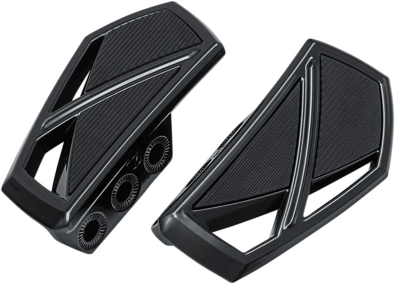 Kuryakyn Phantom Mini Boards In Gloss Black