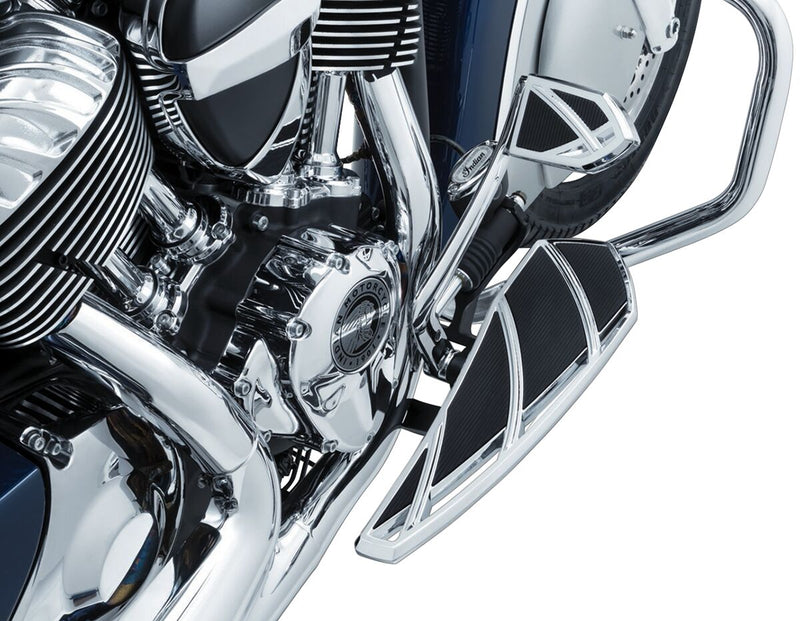 Kuryakyn Phantom Driver Floorboards In Chrome For Indian Motorcycles