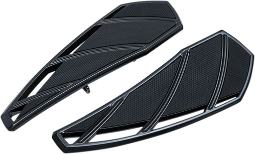 Kuryakyn Phantom Driver Floorboards In Gloss Black For Indian Motorcycles
