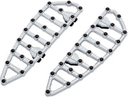 Arlen Ness Chrome MX Driver Floorboards for Various Various Harley-Davidson Motorcycles (See Fitment List) #06-890