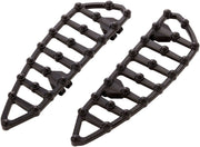 Arlen Ness Black MX Driver Floorboards for Various Various Harley-Davidson Motorcycles (See Fitment List) #06-891