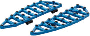 Arlen Ness Blue MX Driver Floorboards for Various Various Harley-Davidson Motorcycles (See Fitment List) #06-892