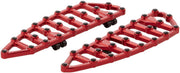 Arlen Ness Red MX Driver Floorboards for Various Various Harley-Davidson Motorcycles (See Fitment List) #06-893
