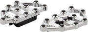 Arlen Ness Chrome MX Passenger Floorboards for Various Various Harley-Davidson Motorcycles (See Fitment List) #06-895