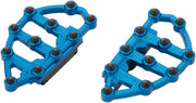Arlen Ness Blue MX Passenger Floorboards for Various Various Harley-Davidson Motorcycles (See Fitment List) #06-897