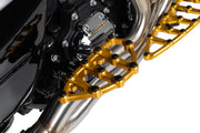 Arlen Ness Gold MX Passenger Floorboards for Various Various Harley-Davidson Motorcycles (See Fitment List) #06-899
