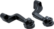 Kuryakyn Passenger Board Mounts In Black For Indian 2015-2023 Roadmaster & Springfield Models, Compatible With Chief, Chieftain & Challenger Models To Convert From Passenger Pegs To Floorboards #KUR5831