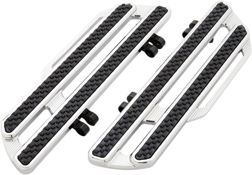 Arlen Ness Chrome Method Driver Floorboard for Various Various Harley-Davidson Motorcycles (See Fitment List)
