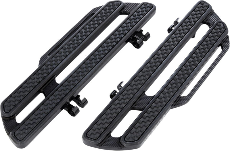 Arlen Ness Black Method Floorboards for 2018-2026 Harley-Davidson Softail Motorcycles #410-018