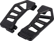 Thrashin Supply Co. Apex Rider Floorboards In Black For Harley-Davidson Twin Cam Models