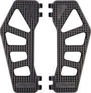 Thrashin Supply Co. Apex Rider Floorboards In Black For Harley-Davidson Twin Cam Models