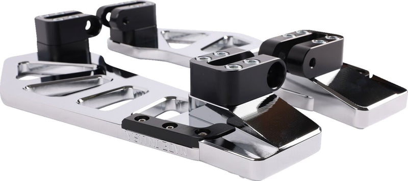 Floorboard Extensions Black| Chrome