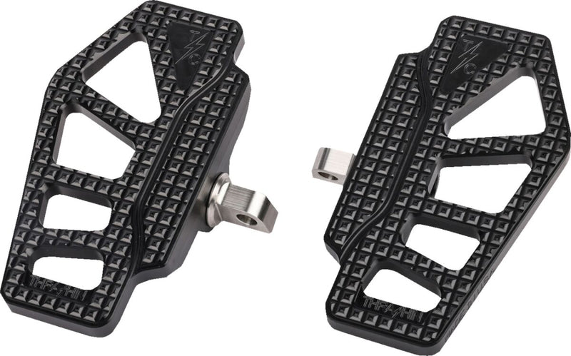 Thrashin Supply Co. Apex Mini Floorboards In Black For Harley-Davidson