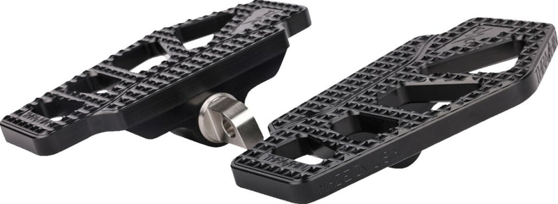 Thrashin Supply Co. Apex Mini Floorboards In Black For Harley-Davidson