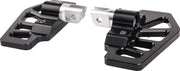 Thrashin Supply Co. Apex Mini Rider Floorboards In Black For 2018-2025 Softail & 2021-2025 Sportster RH Models