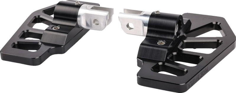 Thrashin Supply Co. Apex Mini Rider Floorboards In Black For 2018-2025 Softail & 2021-2025 Sportster RH Models