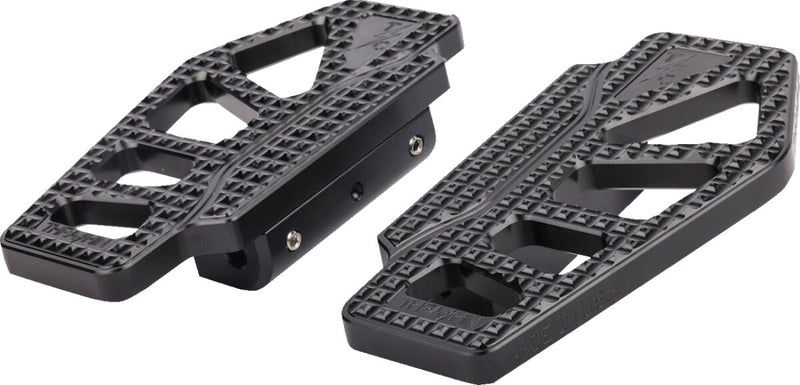 Thrashin Supply Co. Apex Mini Passenger Floorboards In Black For Touring Models