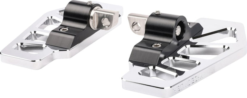 Thrashin Supply Co. Apex Mini Floorboards In Chrome For Harley-Davidson