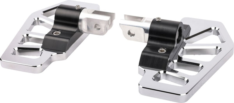 Thrashin Supply Co. Apex Mini Rider Floorboards In Chrome For 2018-2025 Softail & 2021-2025 Sportster RH Models