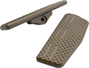 LA Choppers Mini Floorboards Bronze Brown Billet Aluminium Pair #LA-P101-02Z