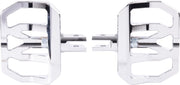 Thrashin Supply Co. Mini Aggressor Floorboards for 2018-2025 Harley-Davidson Anodised Gold 6061 Billet Aluminium Stainless Steel Pair #TSC-2031-5-SF